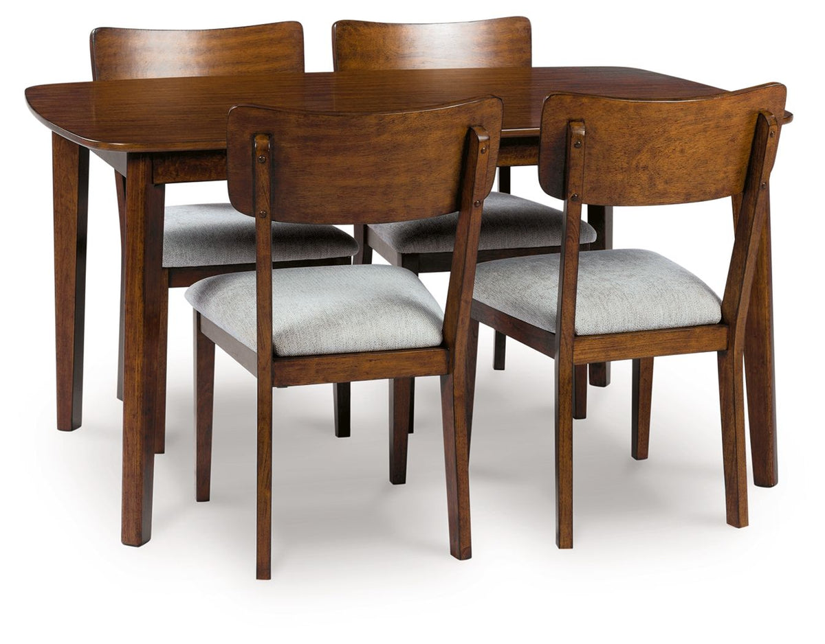 Tameride - Dining Room Table Set (Set of 5) - Brown - Select Living Furniture - 5 Piece Dining Room Sets - Signature Design by Ashley® - PCD609-225 - Tameride - Dining Room Table Set (Set of 5) - Brown -