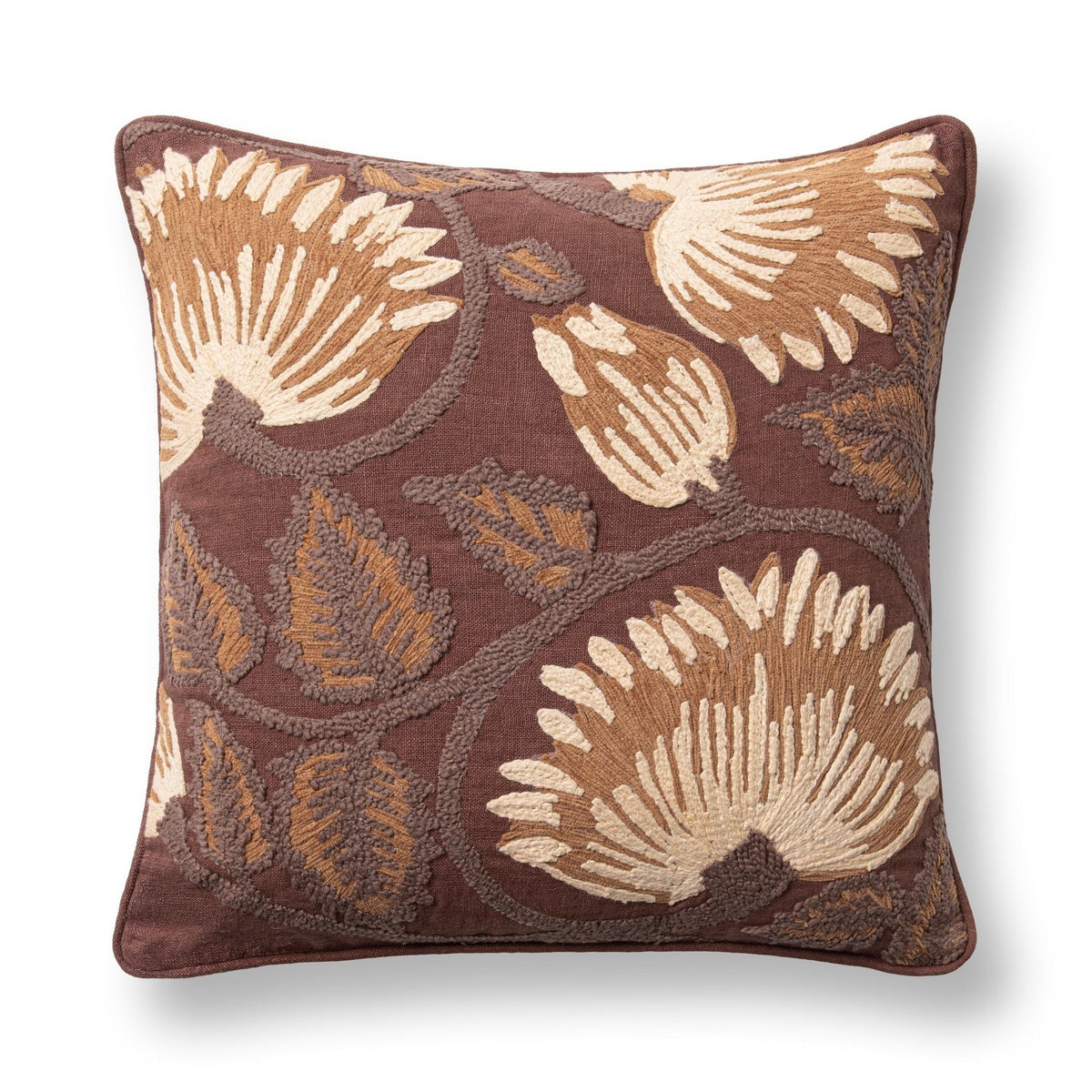 Transcendence - Folly Pillow - Select Living Furniture - Accent Pillows - Villa - V330017 - Mahogany - Transcendence - Folly Pillow -