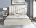 Valencia Platform Queen, King - Select Living Furniture - Beds - Happy Homes Beige -Queen -