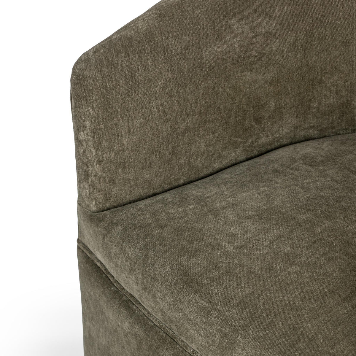 Valencia - Swivel Accent Chair - Select Living Furniture - Swivel Chairs - Classic Home - 53006721 - Olive Moss - Valencia - Swivel Accent Chair -