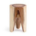 Vela - Accent Table - Select Living Furniture - Accent Tables - Classic Home - 51005525 - Natural -12"W x 12"D x 18"H - Vela - Accent Table -