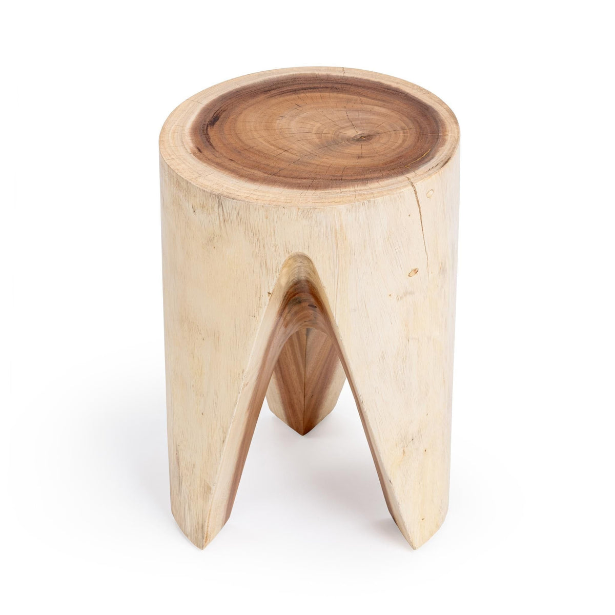 Vela - Accent Table - Select Living Furniture - Accent Tables - Classic Home - 51005526 - Natural -14"W x 14"D x 21"H - Vela - Accent Table -