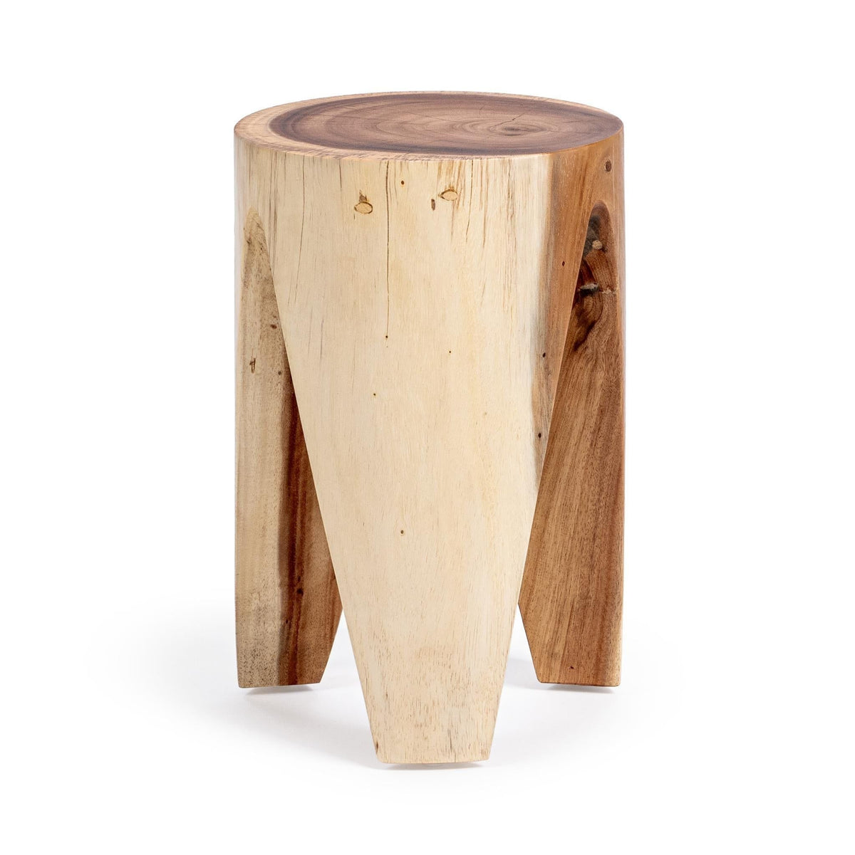 Vela - Accent Table - Select Living Furniture - Accent Tables - Classic Home - 51005526 - Natural -14"W x 14"D x 21"H - Vela - Accent Table -