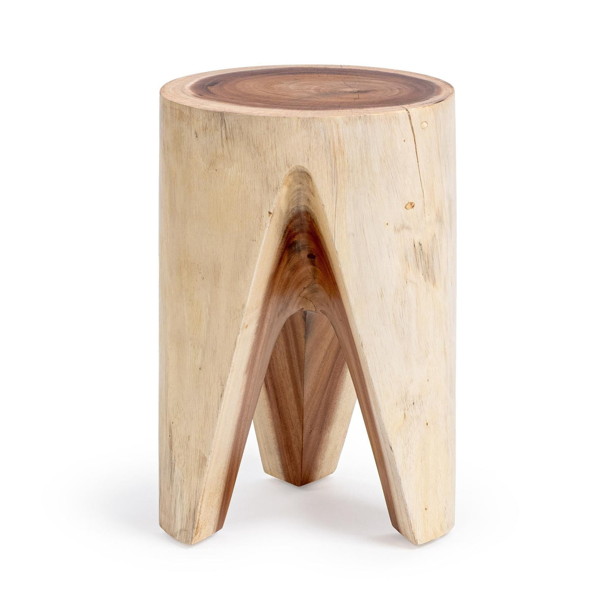 Vela - Accent Table - Select Living Furniture - Accent Tables - Classic Home - 51005526 - Natural -14"W x 14"D x 21"H - Vela - Accent Table -