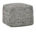 Vico - Pouf - Select Living Furniture - Accent Poufs - Villa - VP10038 - Gray - Vico - Pouf -