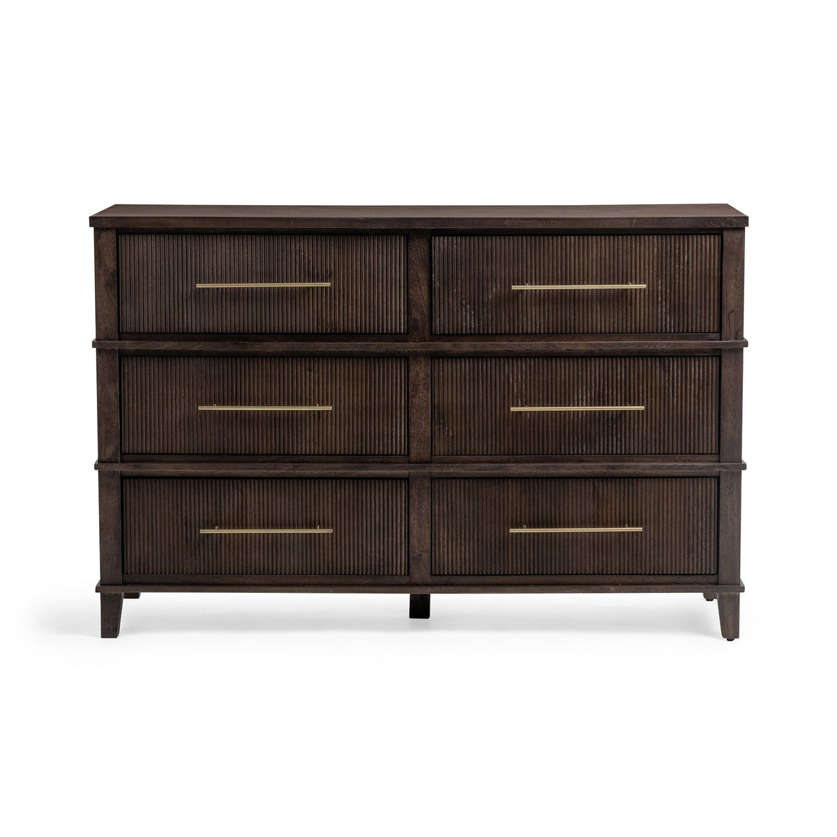 Westlake - 6 Drawers Dresser - Kona Brown - Select Living Furniture - Dressers - Classic Home - 52010995 - Westlake - 6 Drawers Dresser - Kona Brown -