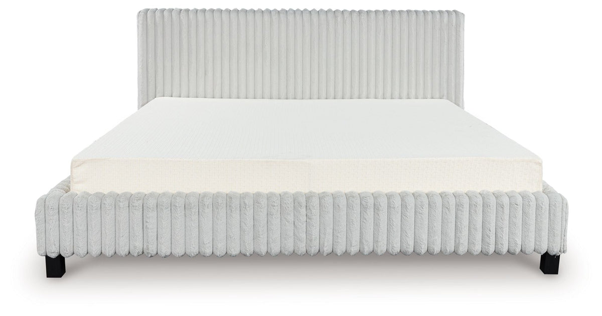 Zuraleus - Upholstered Bed - Select Living Furniture - Upholstered Beds - Signature Design by Ashley® - PCB3380B8 - Black -Queen - Zuraleus - Upholstered Bed -