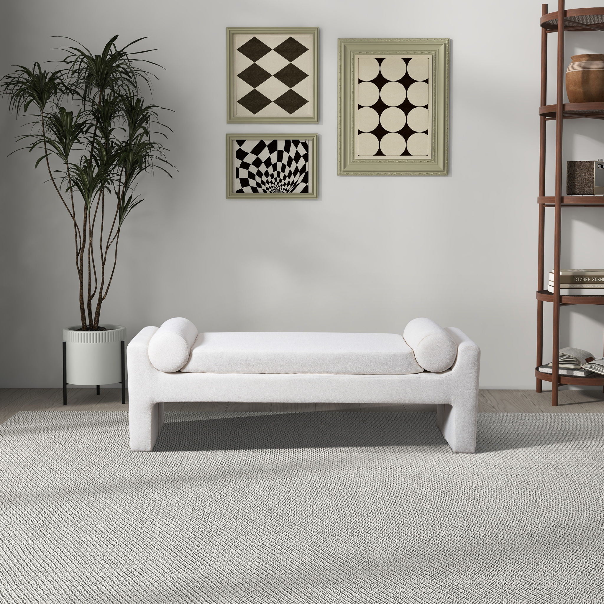 Camden - Bench - White