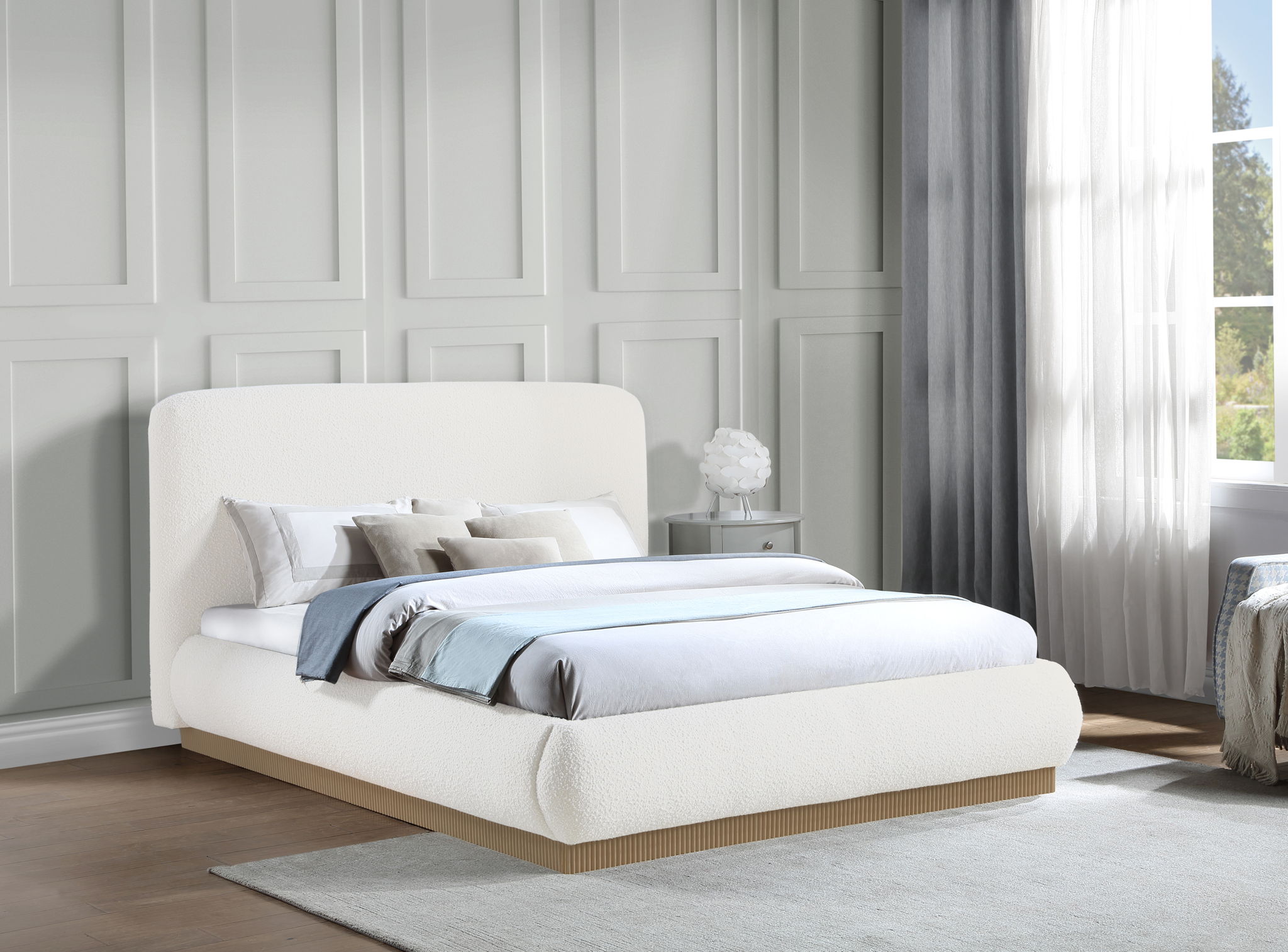 Rigby - Bed With Natural Base