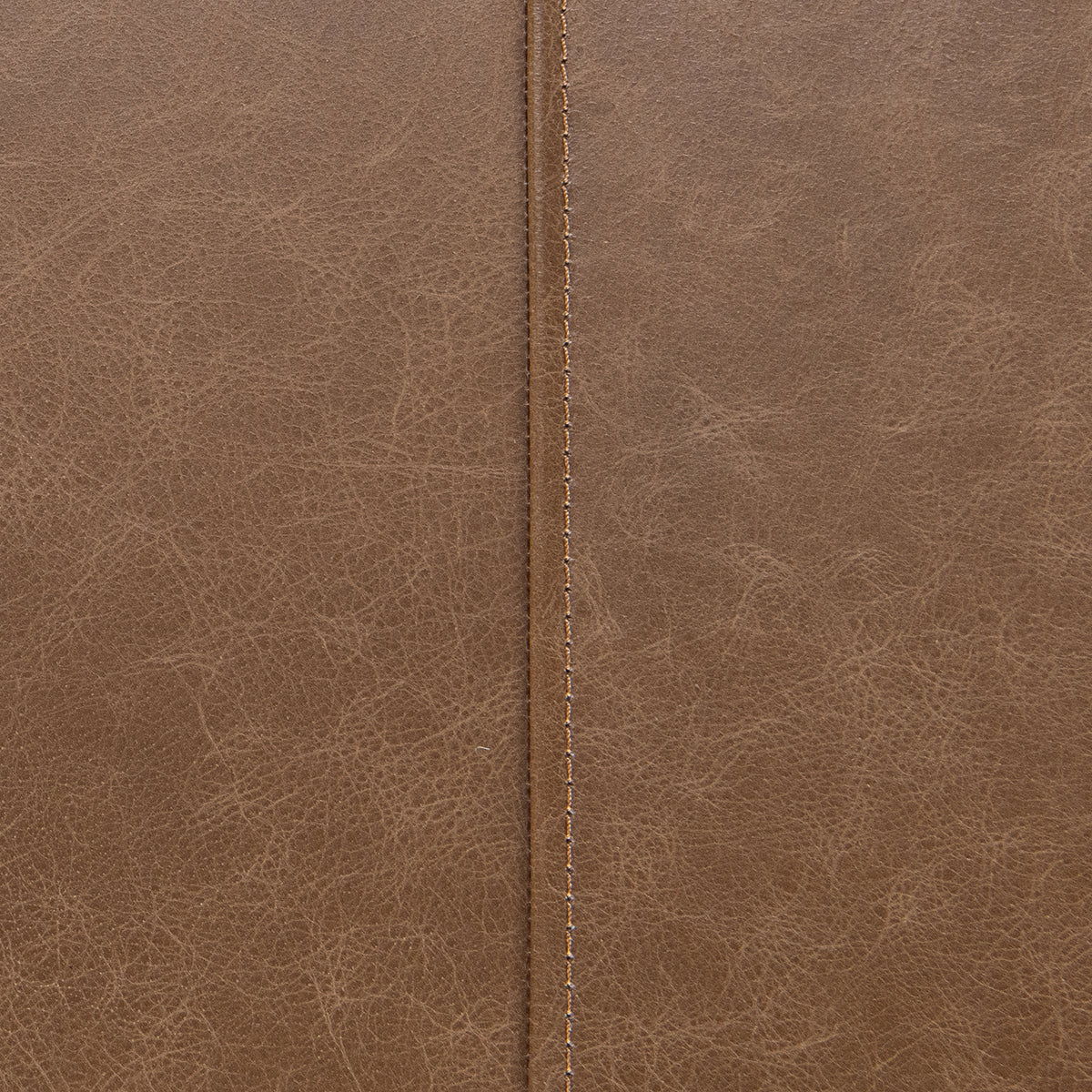 Madeleine - Leather Bench - Dune Walnut