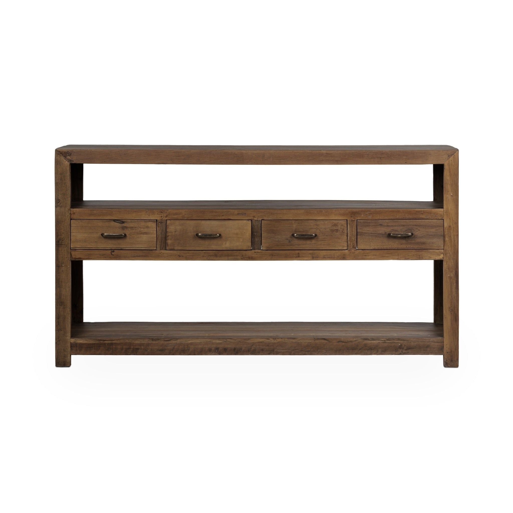 Mattai - 4 Drawer Console Table - Natural