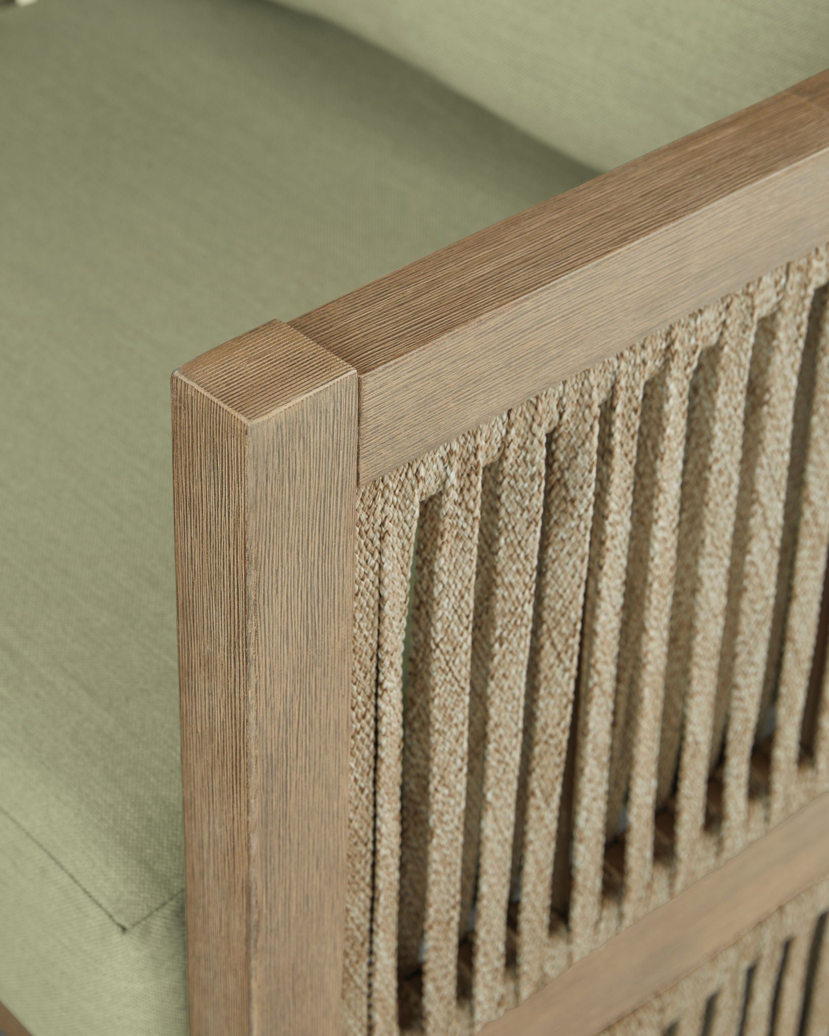 Serena Shores - Lounge Chair With Cushion (Set of 2) - Beige / Green