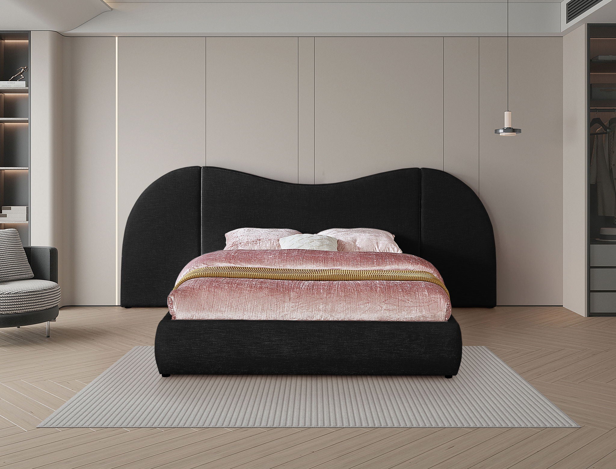 Everest - Linen Fabric Bed