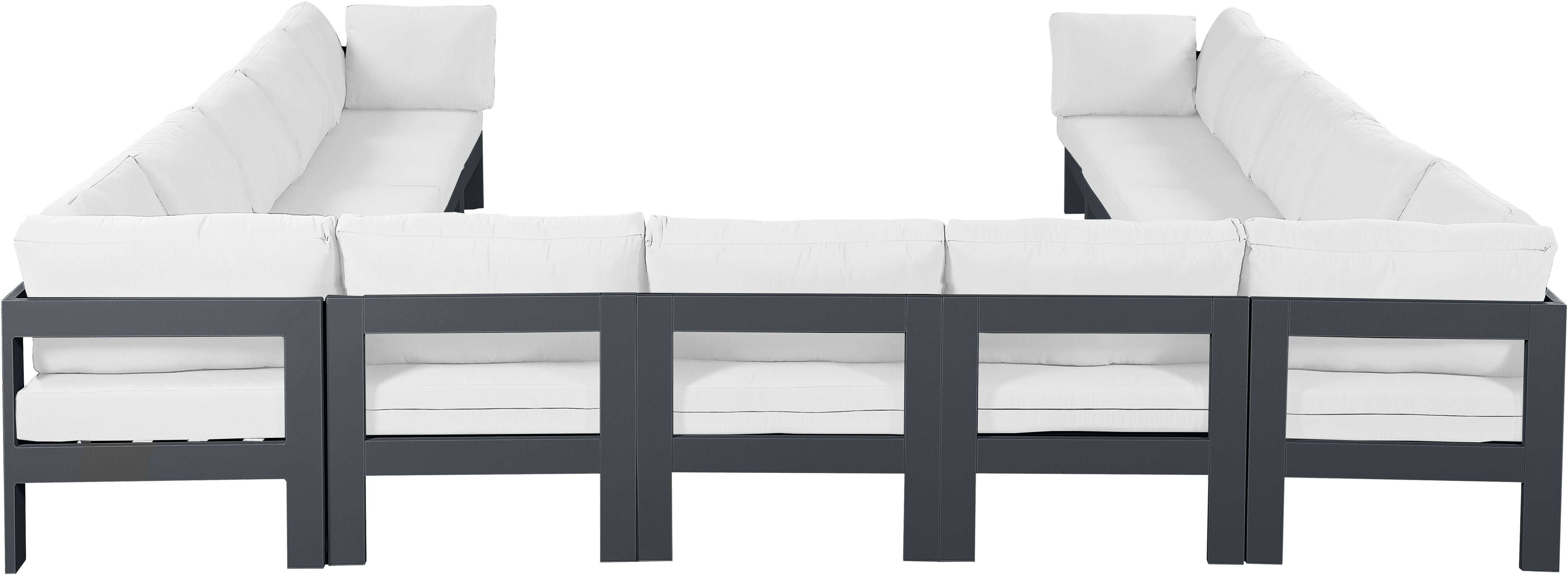 Nizuc - Outdoor Patio Modular Sectional 13 Piece - White