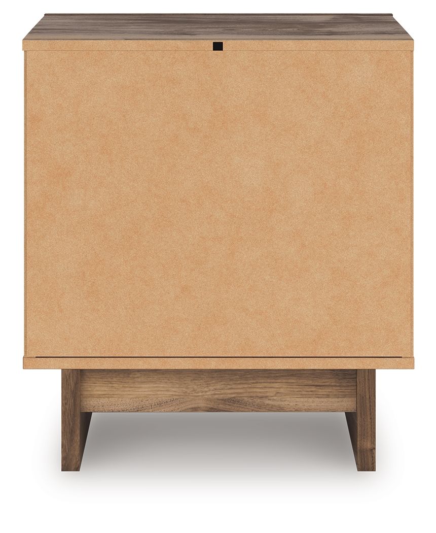 Chirason - Two Drawer Night Stand - Brown