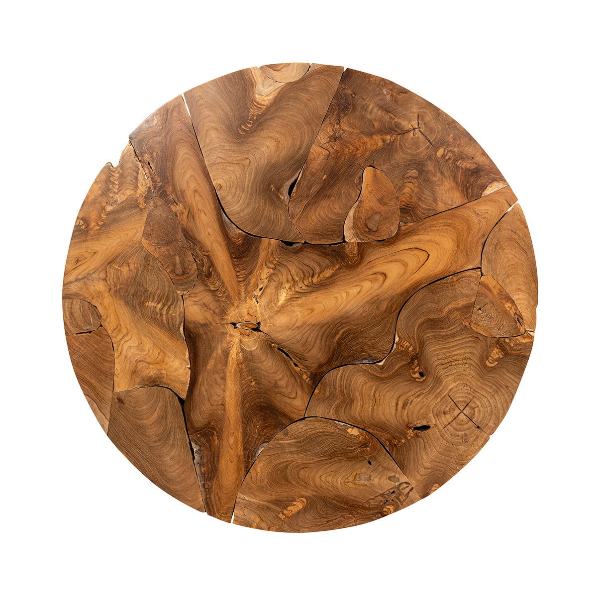 Garford - Teak Wood 40" Coffee Table - Natural
