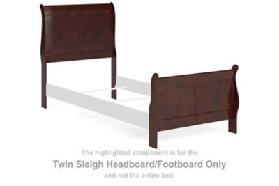 Alisdair - Reddish Brown - Twin Sleigh HDBD/Ftbd