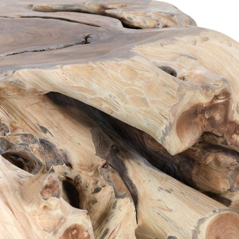 Cypress Root - 40" Square Coffee Table