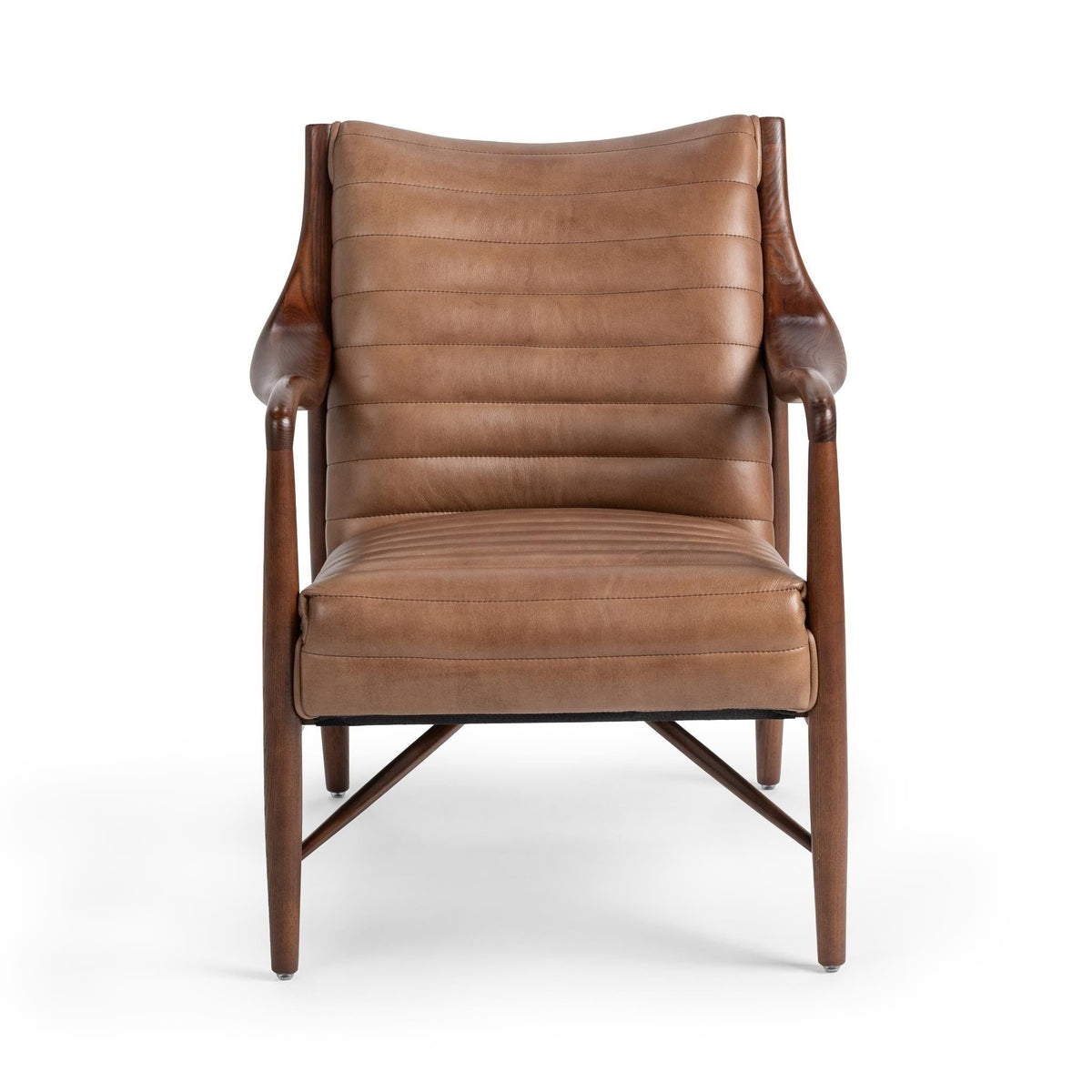 Kenneth - Club Chair - Adobe Tan