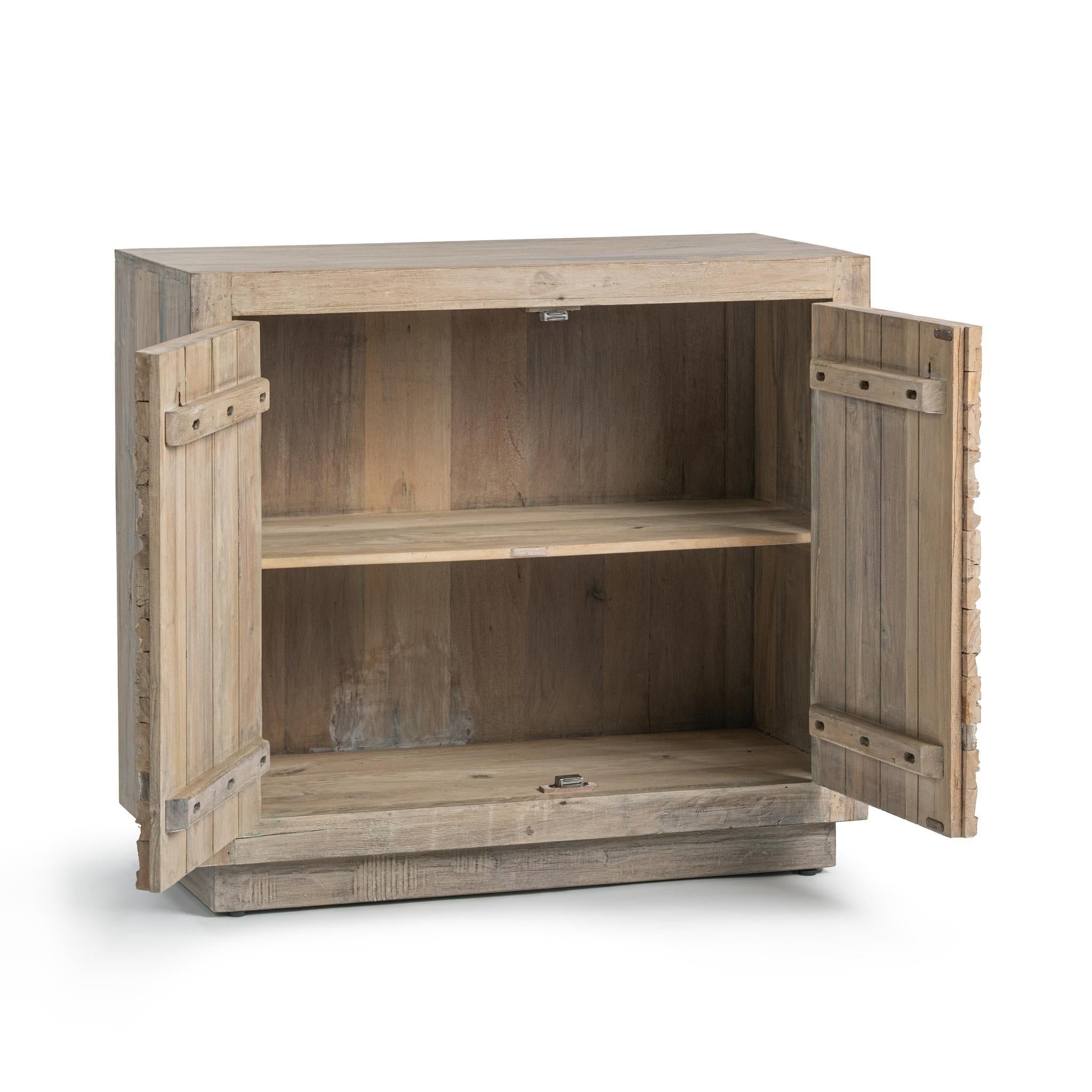 Alta - 2 Door Carved Panel Sideboard - Butterwood Blend