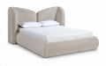Elowen - Chenille Fabric Upholstered Bed