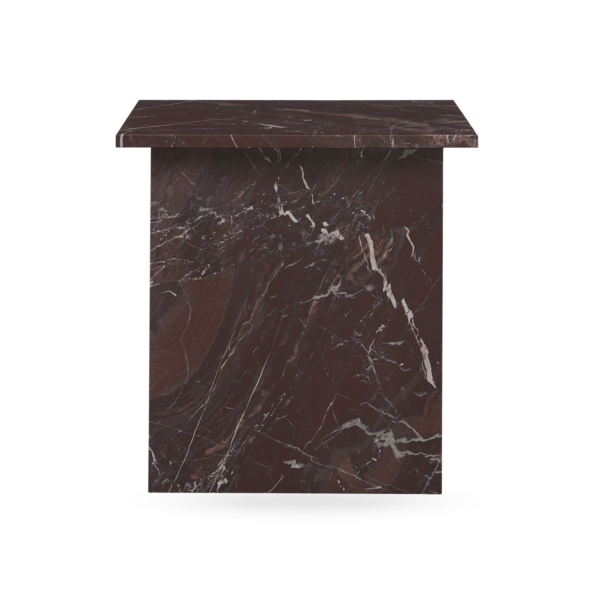 Bexly - Marble Square End Table