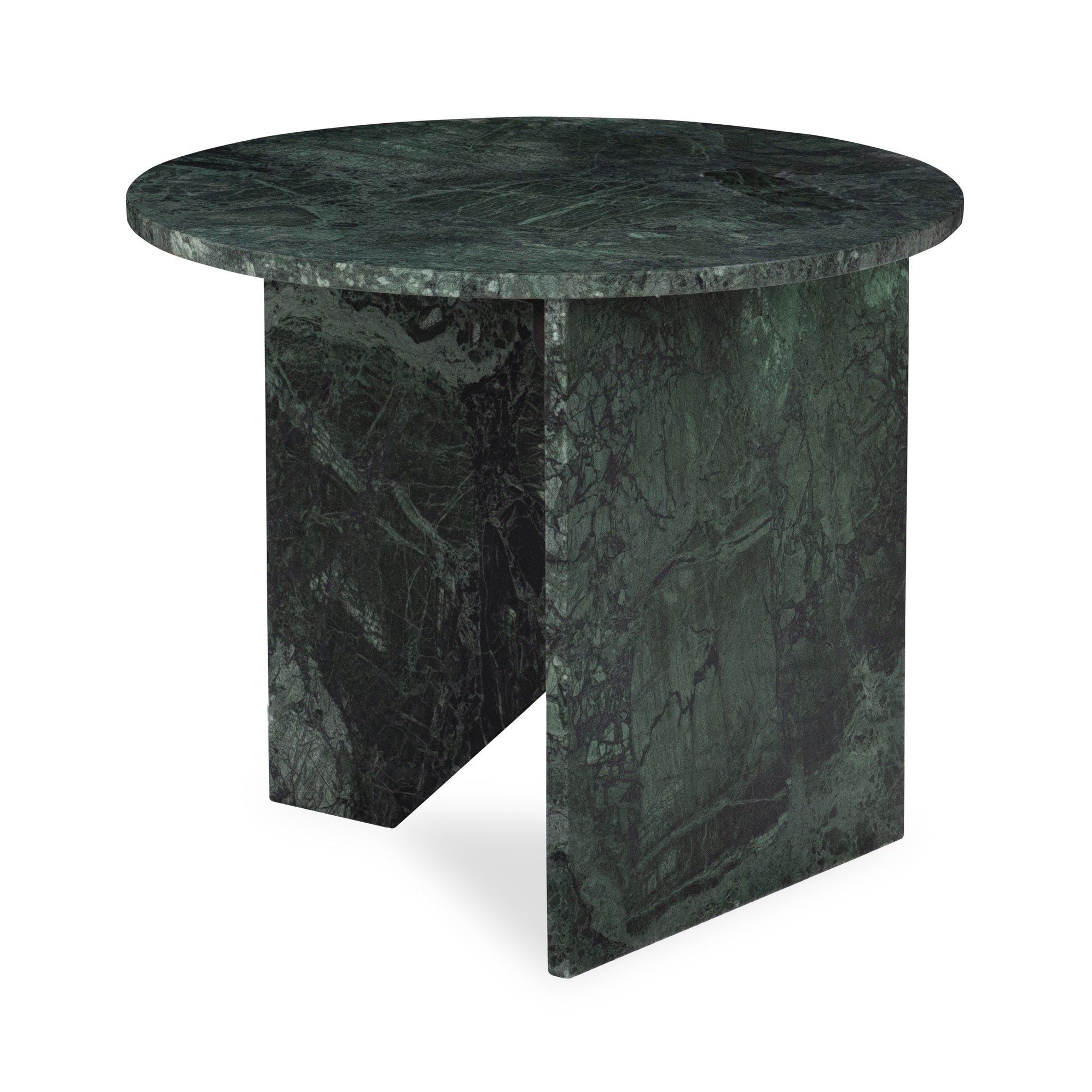 Briley - Marble Round Accent Table