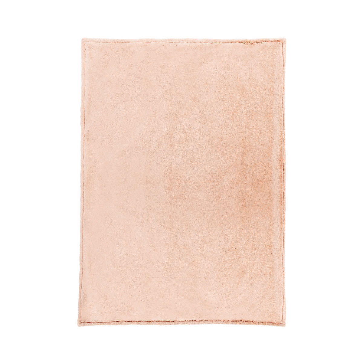 Throws - 50" x 70" Taiga Throw - Faux Fur Peach