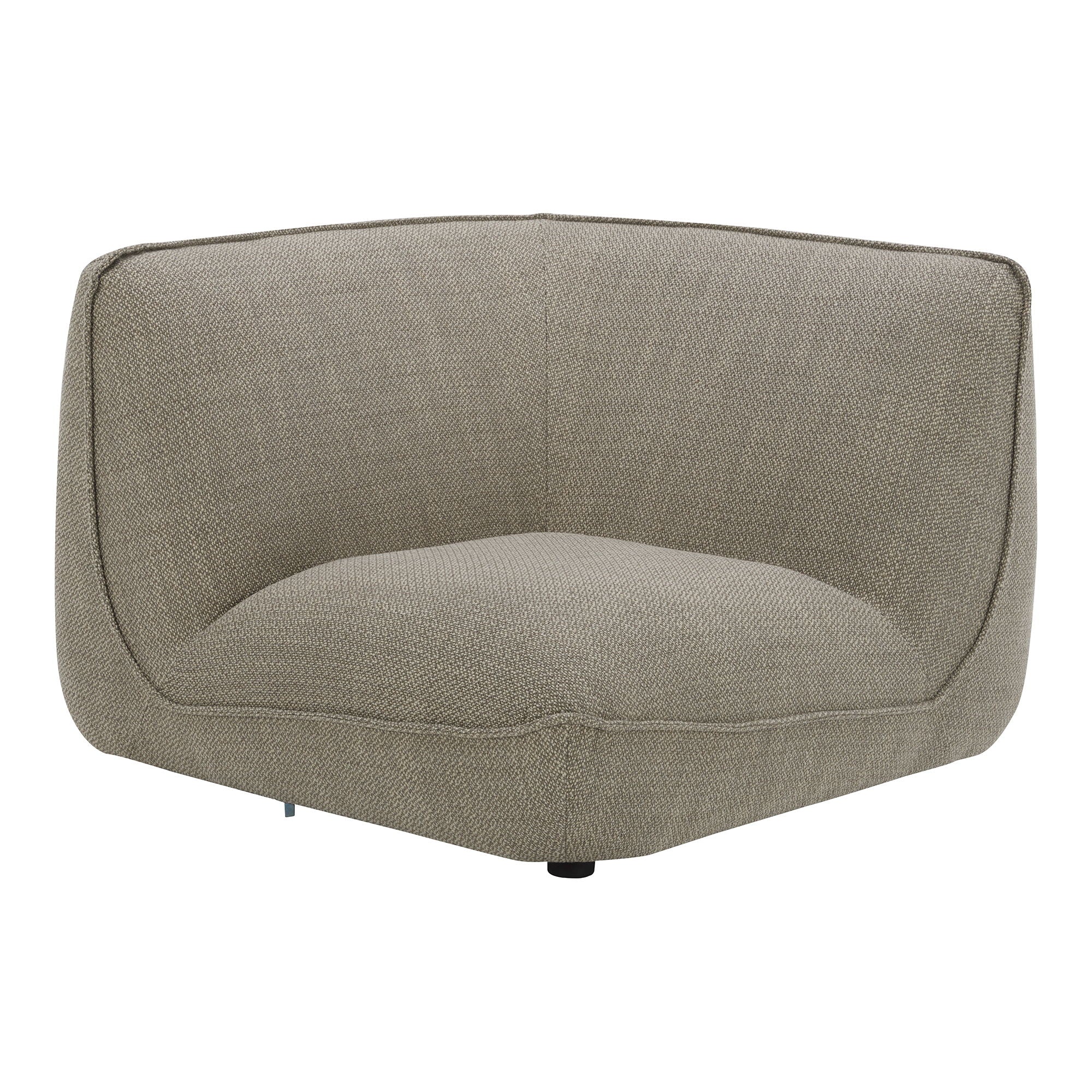 Zeppelin - Corner Chair - Dark Gray