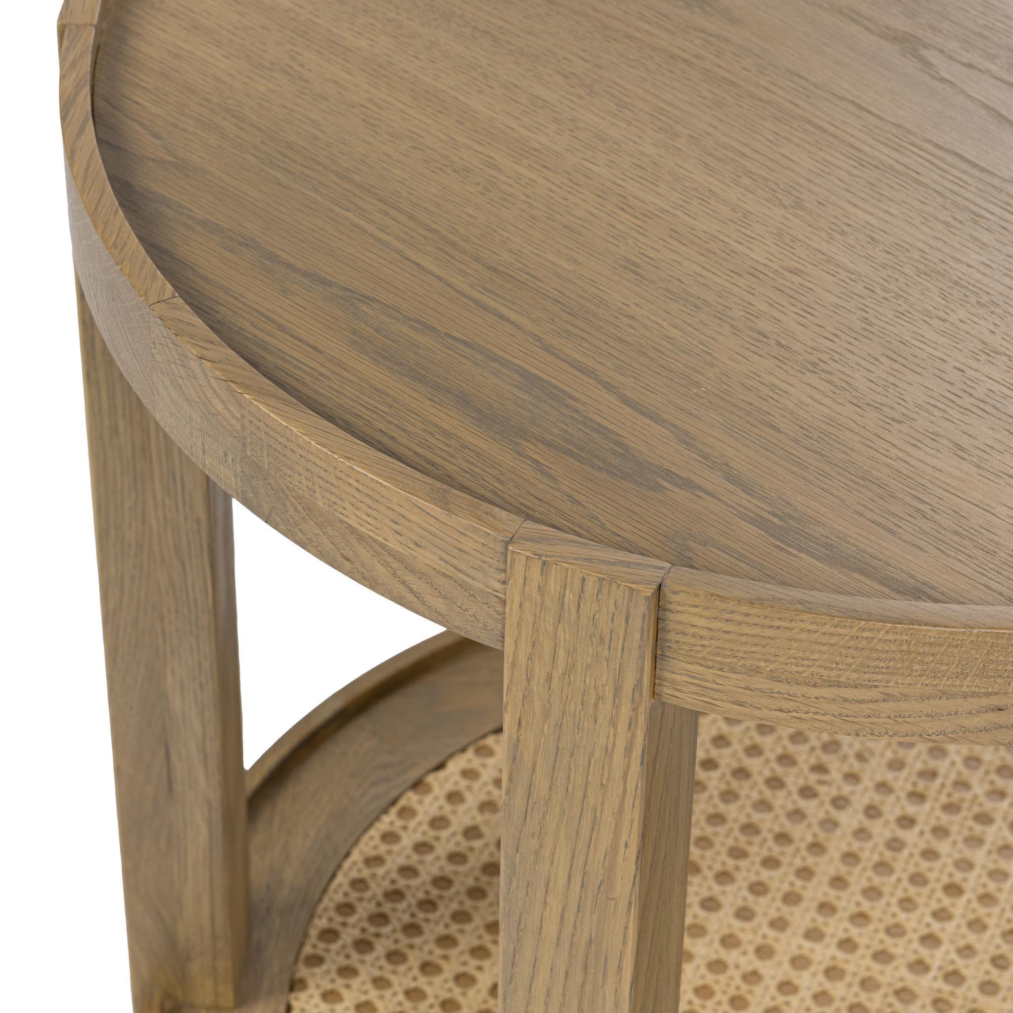 Devin - Solid Wood Round Table