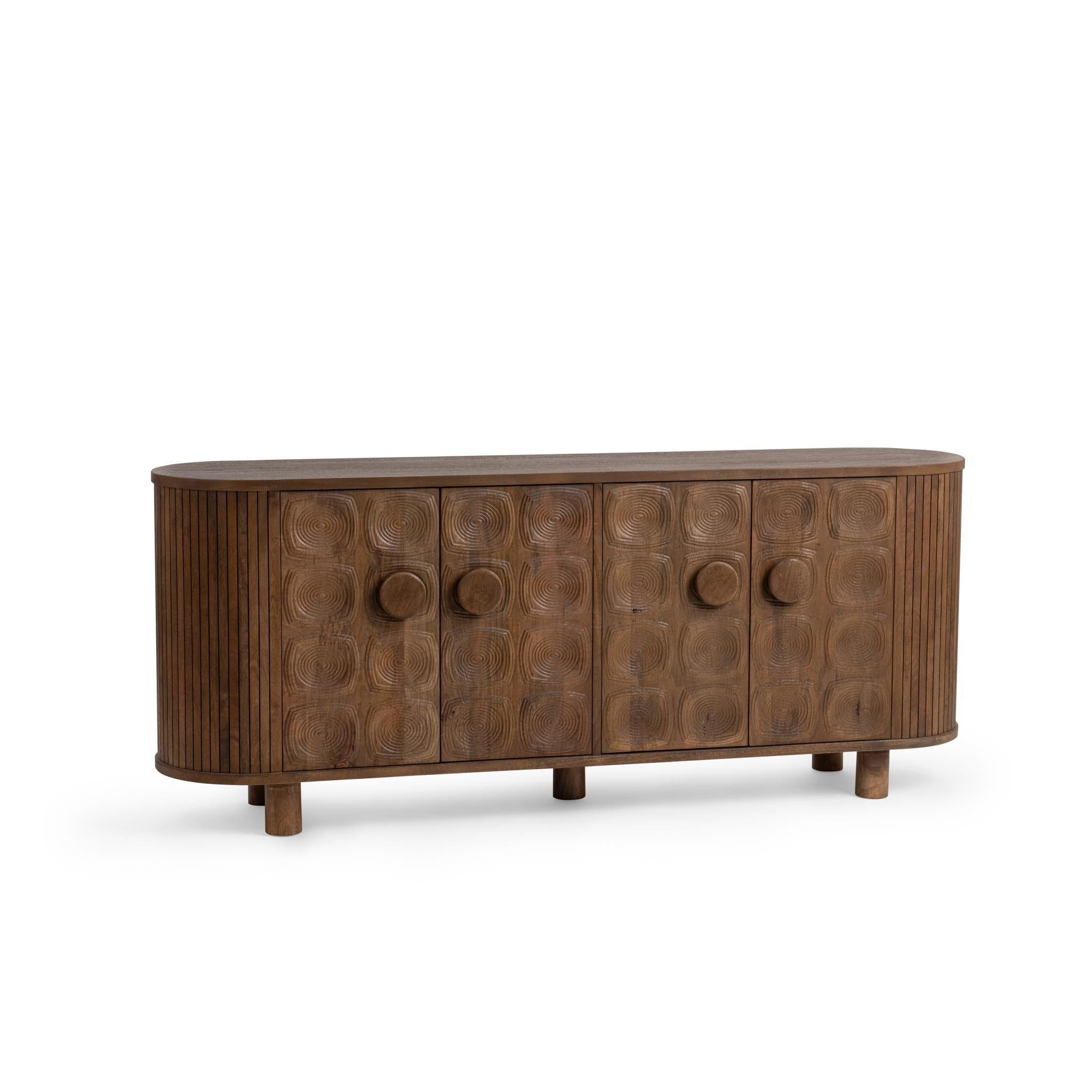 Lyle - 4 Dorr Cabinet - Artisan Brown