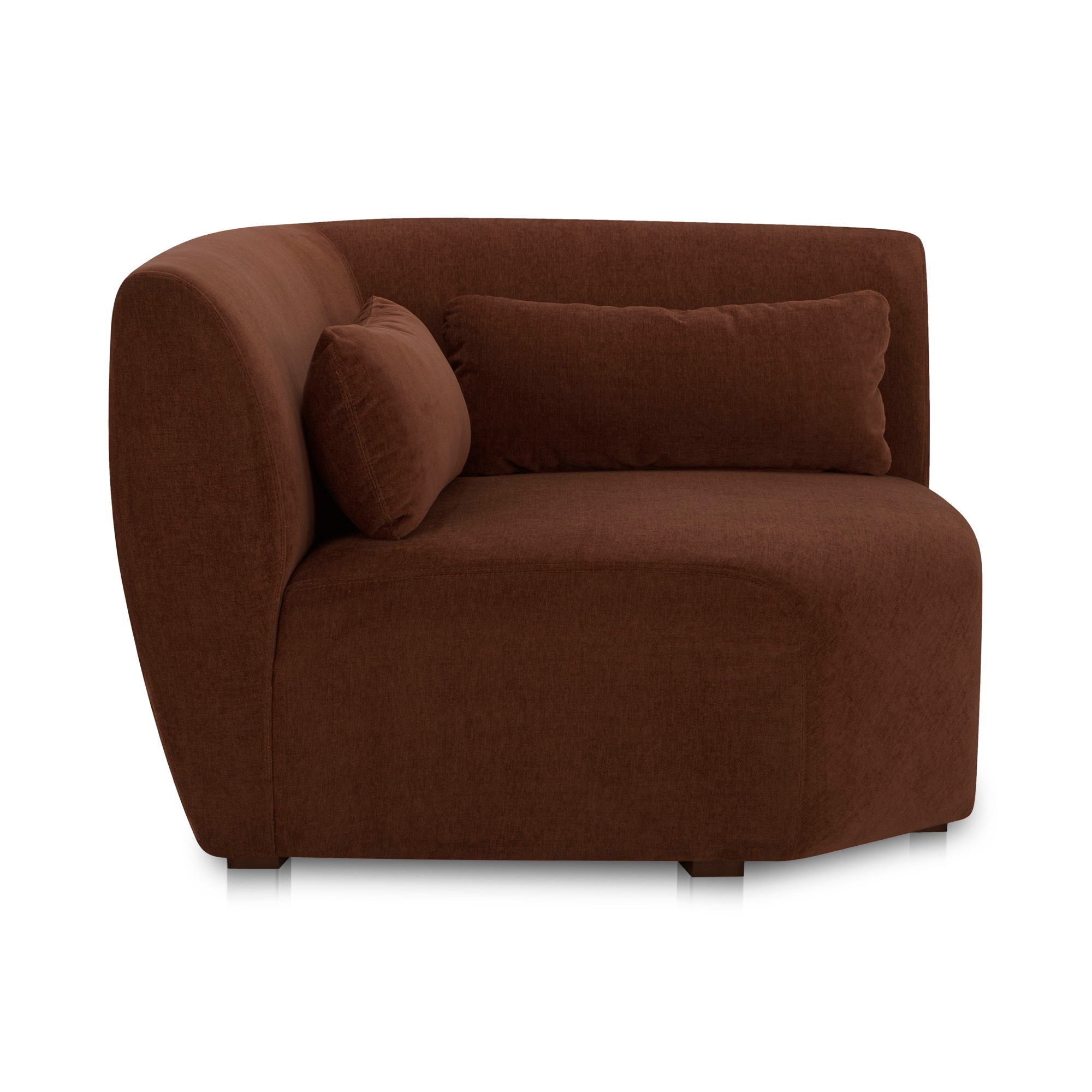 Amelia - Corner Chair - Chestnut