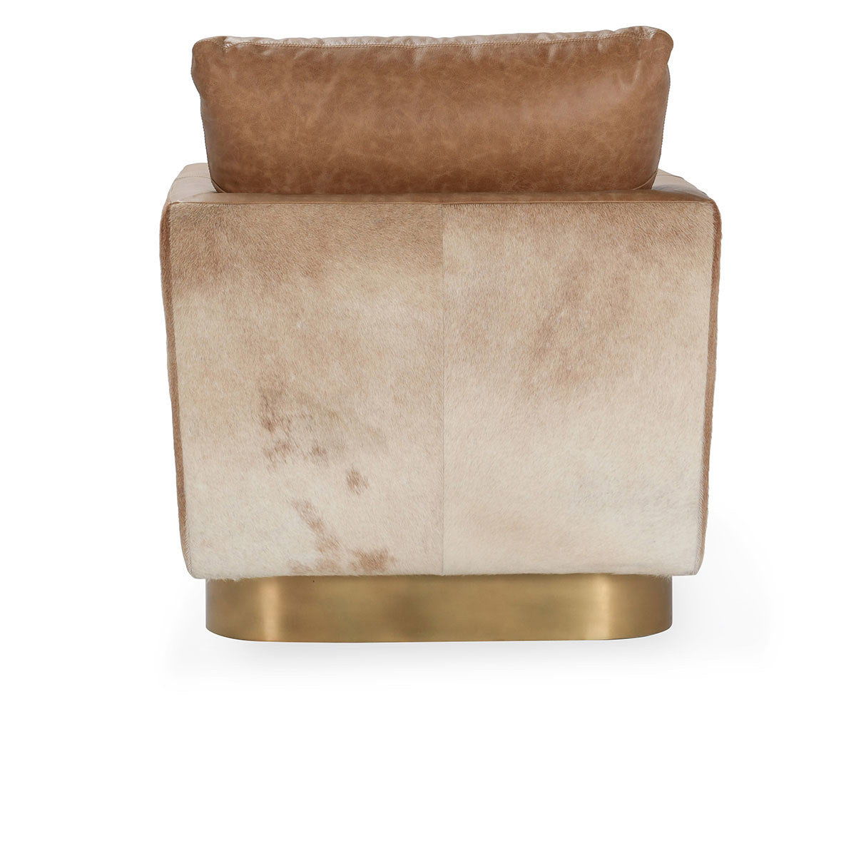 Lathe - Leather/Hide Accent Chair