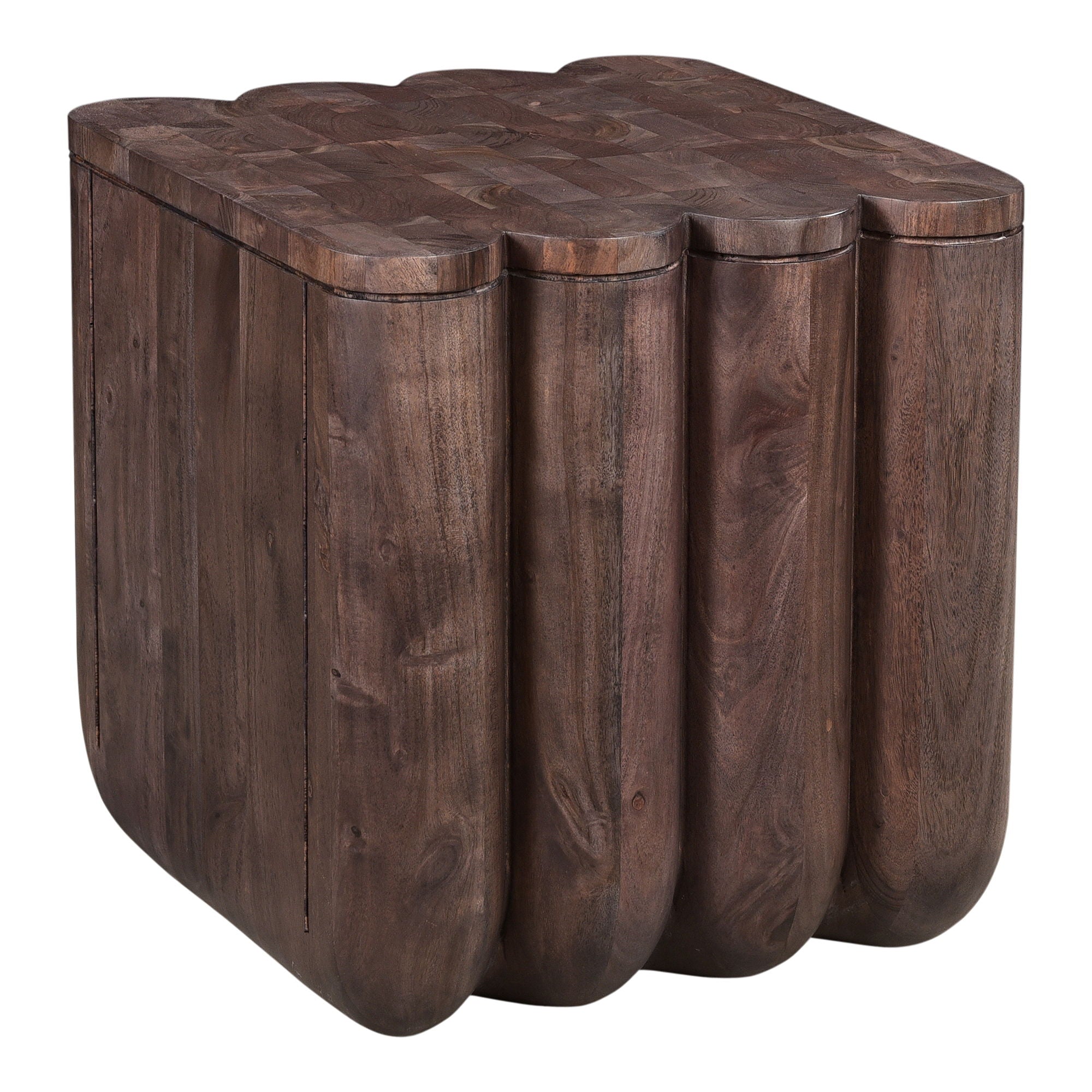 Punyo - Punyo - Accent Table - Dark Brown