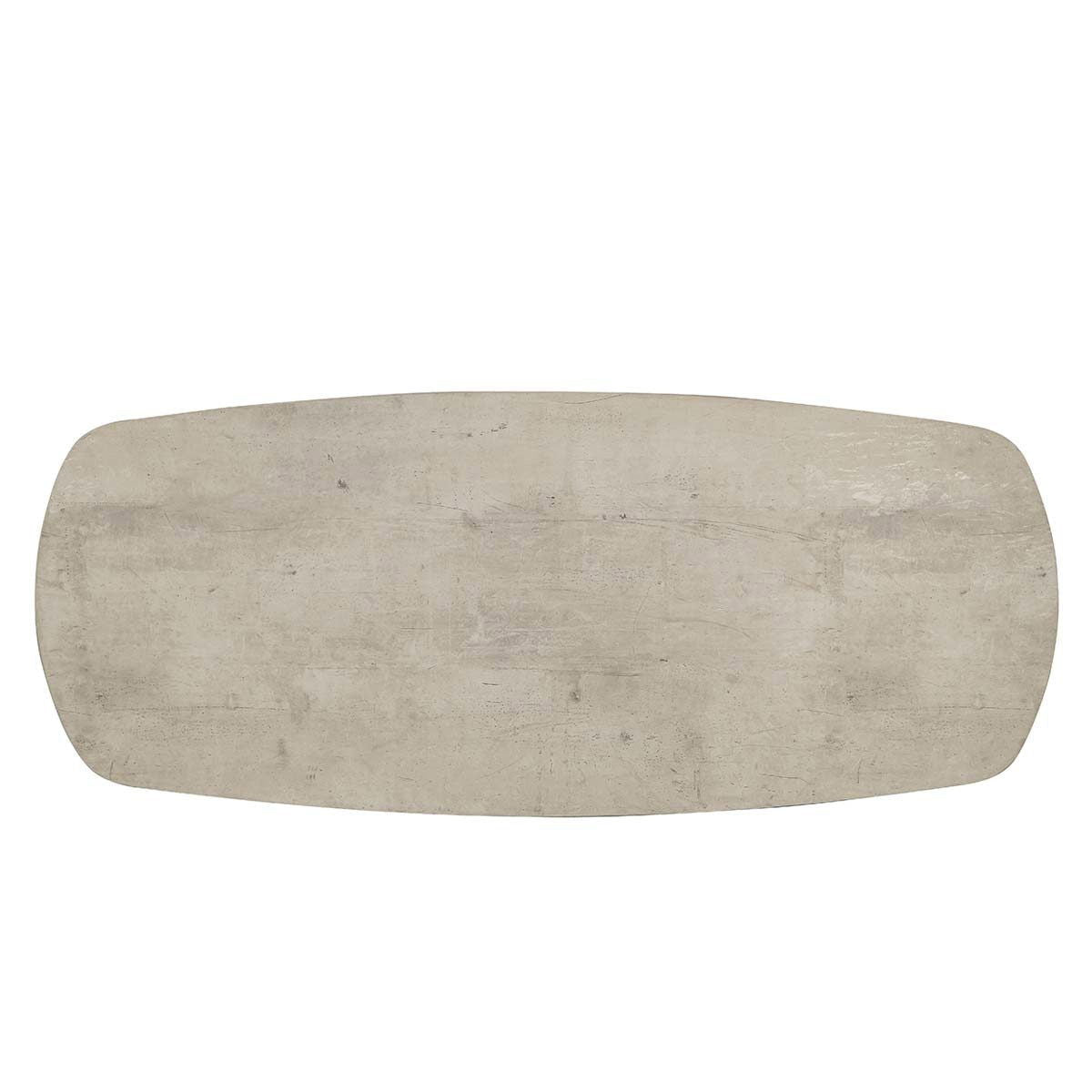 Angus - Solid Wood Desk - Antique White / Distressed Gray