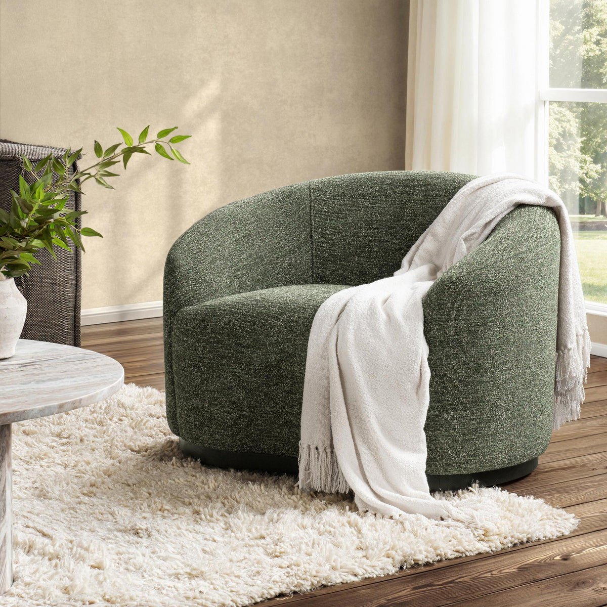 Beverly - Swivel Accent Chair