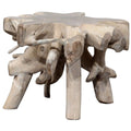 Cypress - Teak Root End Table