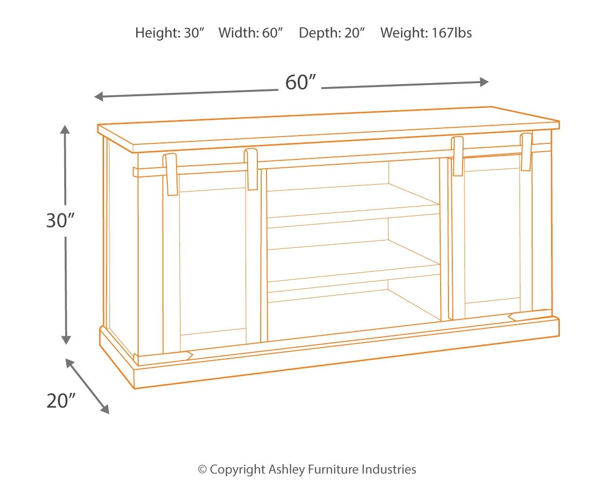 Budmore - TV Stand