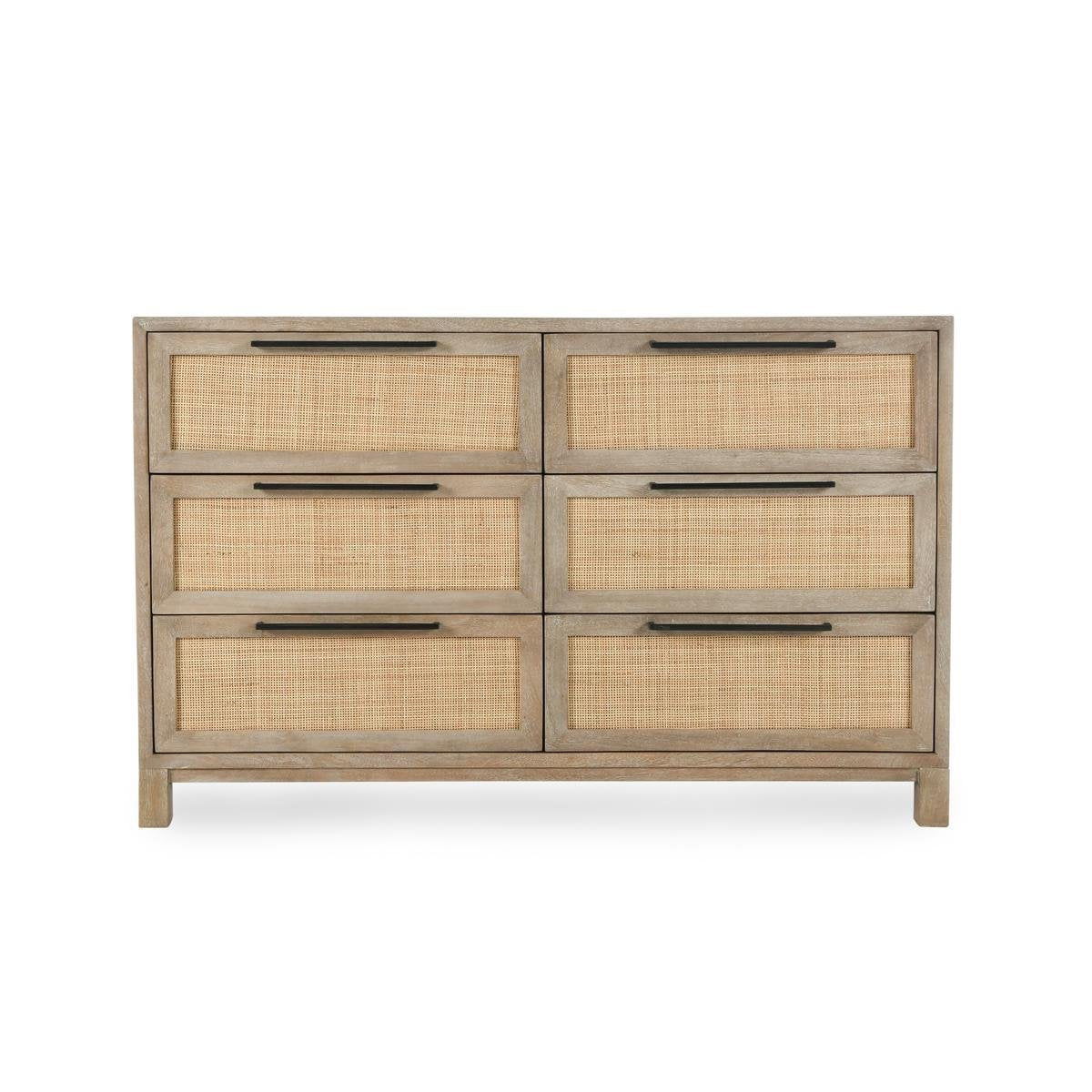 Jensen - 6 Drawer Dresser - Meadow Taupe