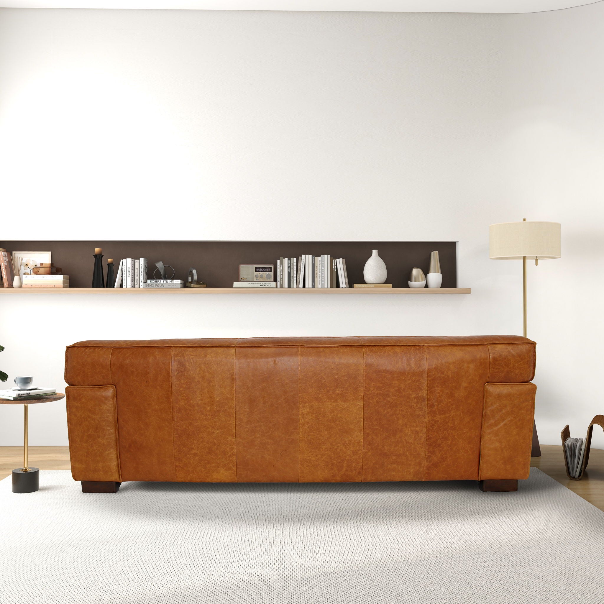 Morgan - Waxy Sofa - Cognac
