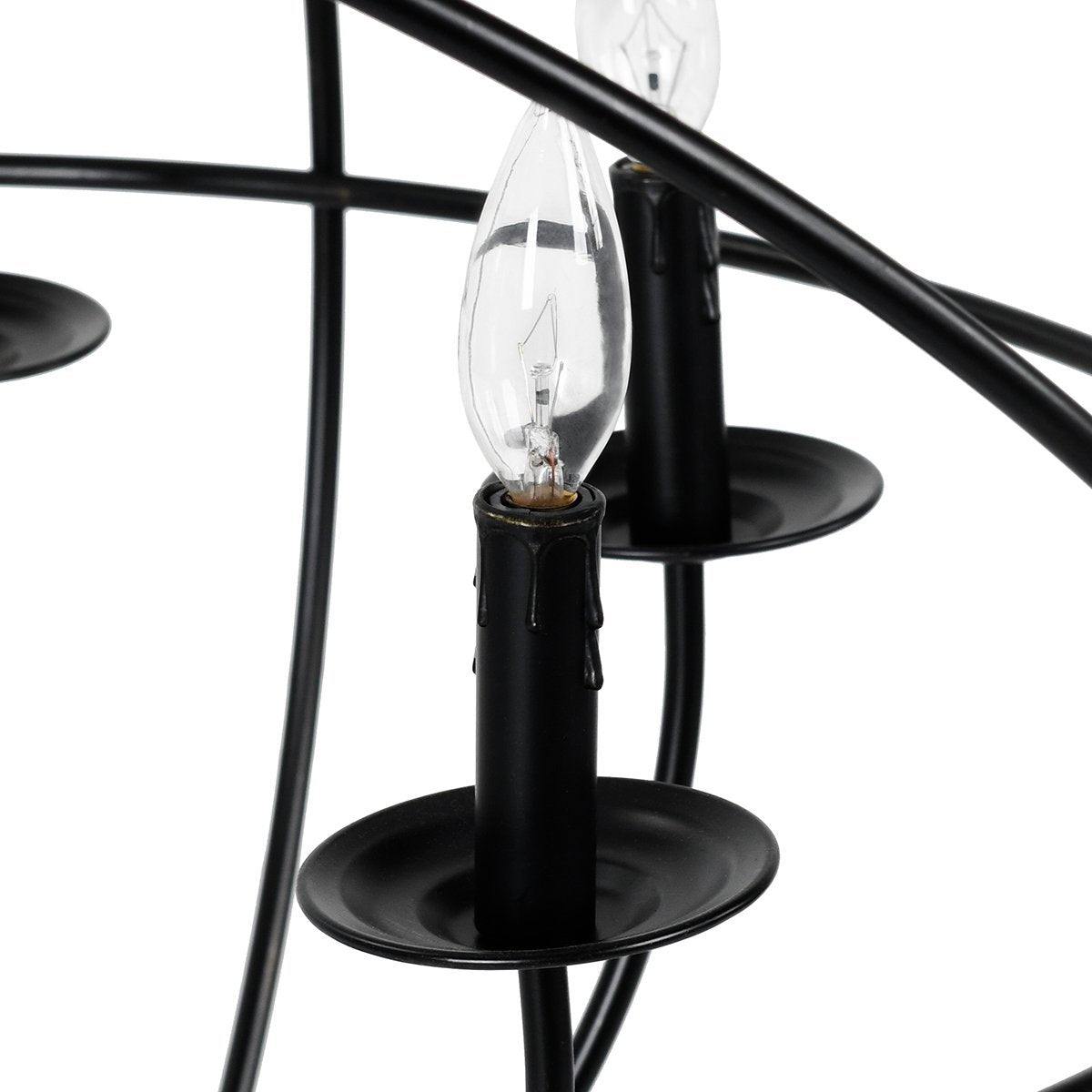 Derince - Chandelier - Black
