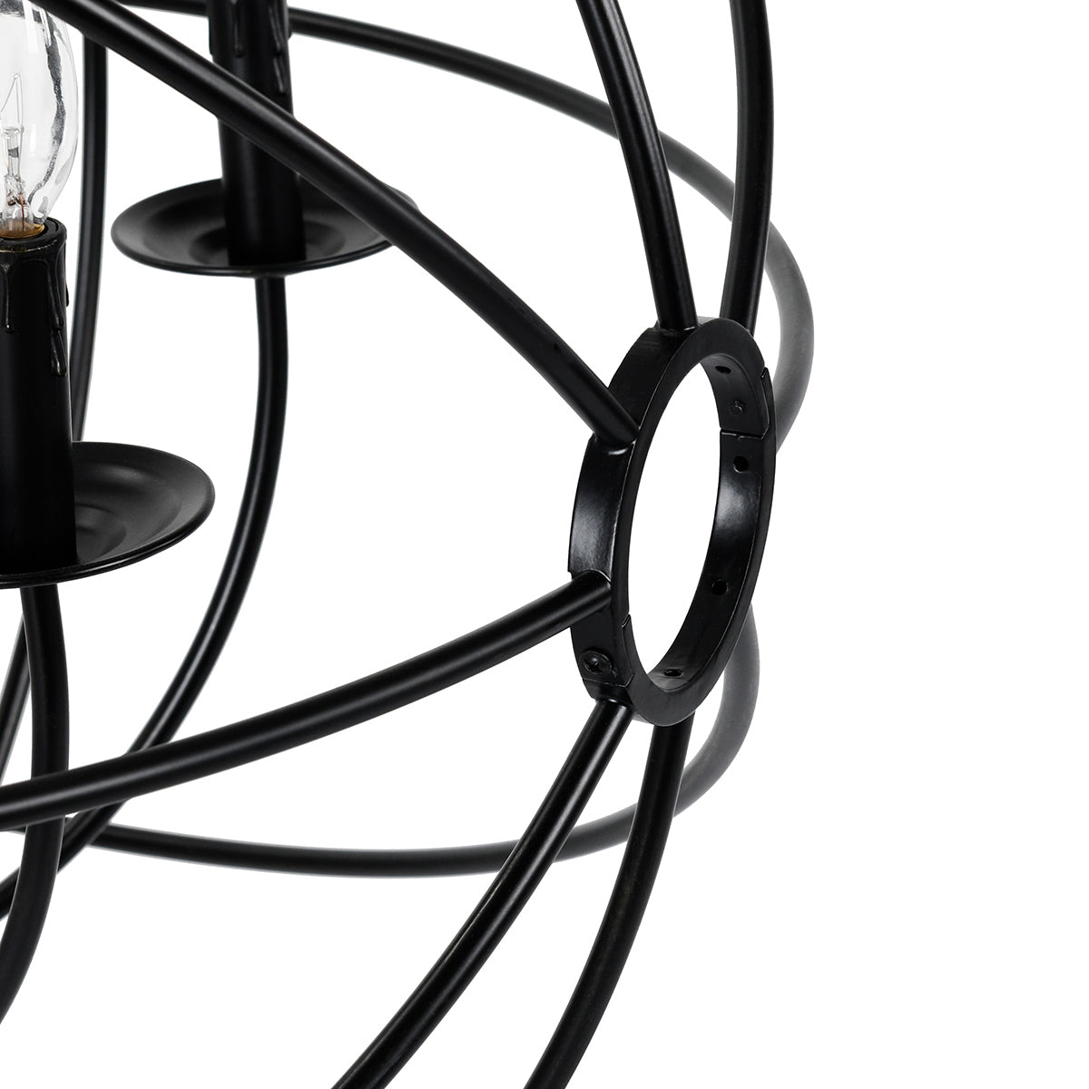 Derince - Chandelier - Black