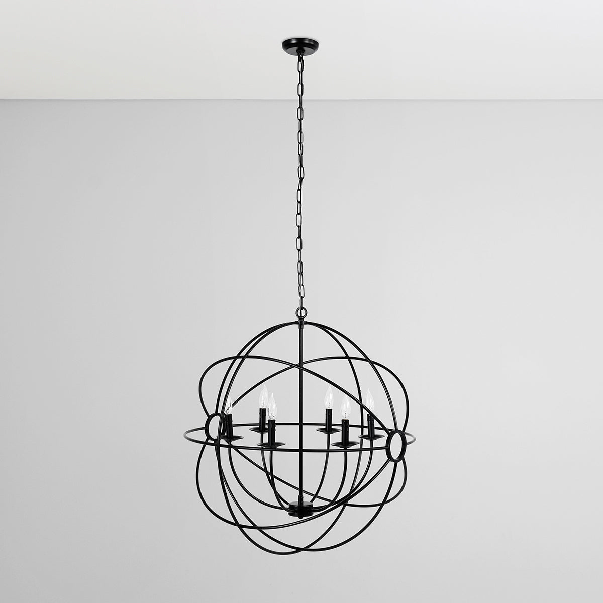 Derince - Chandelier - Black