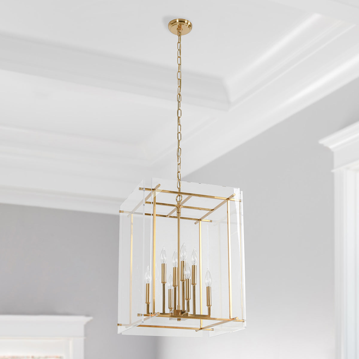 Kiran - Chandelier - Gold