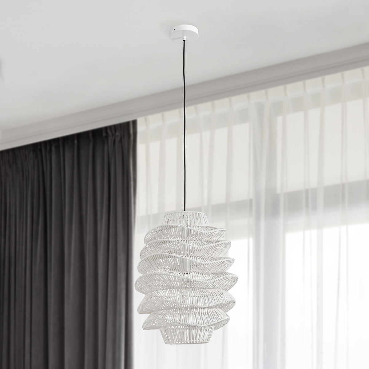 Shelly Ceiling Lighting - White