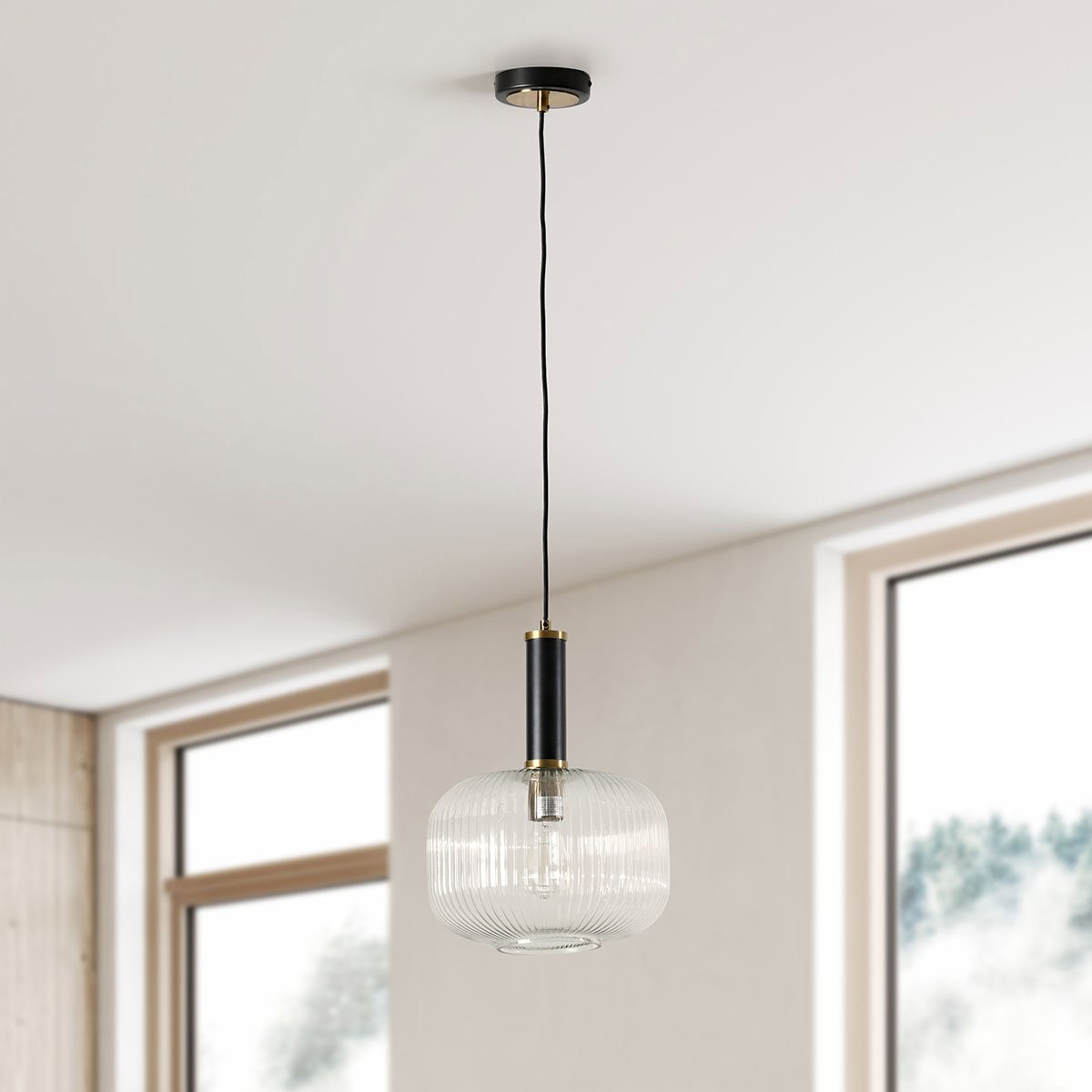 Corey - Pendant - Gray