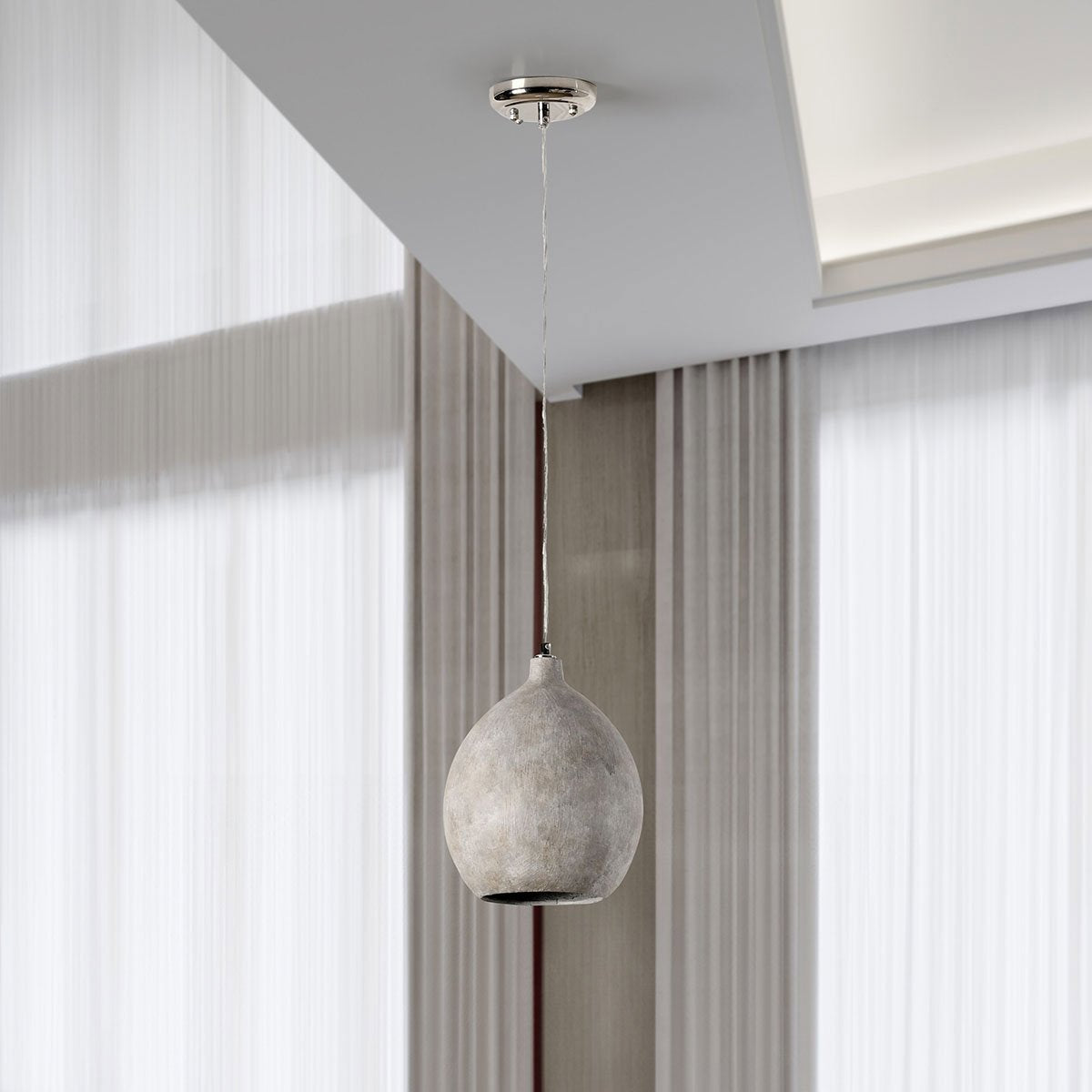 Teresa - Pendant - Gray
