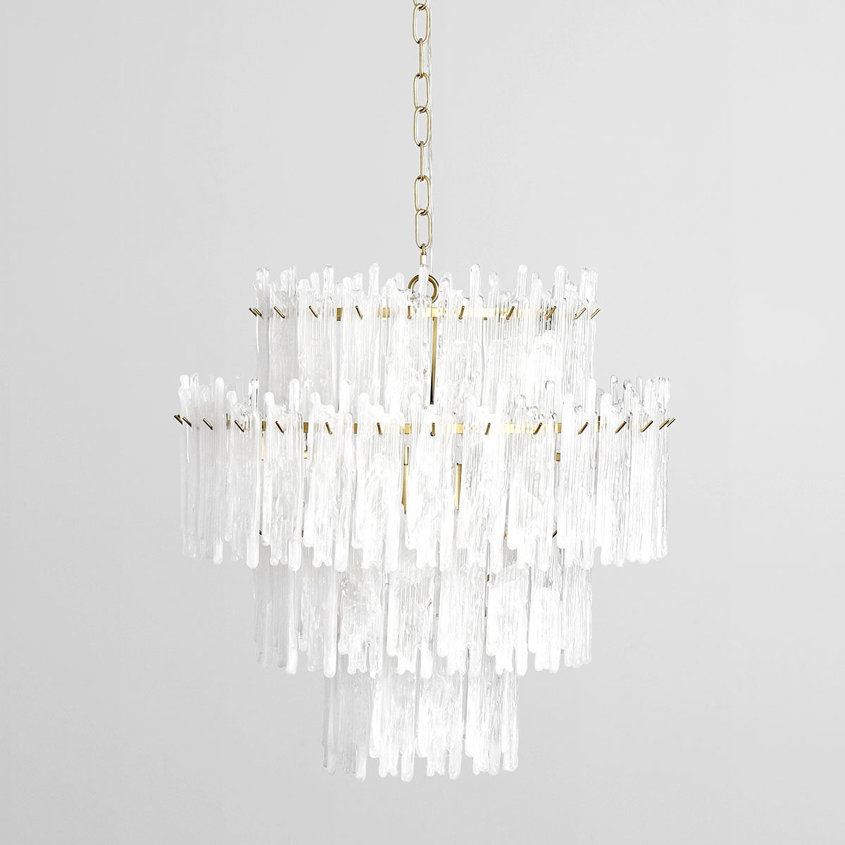 Everly - Chandelier - Clear/White