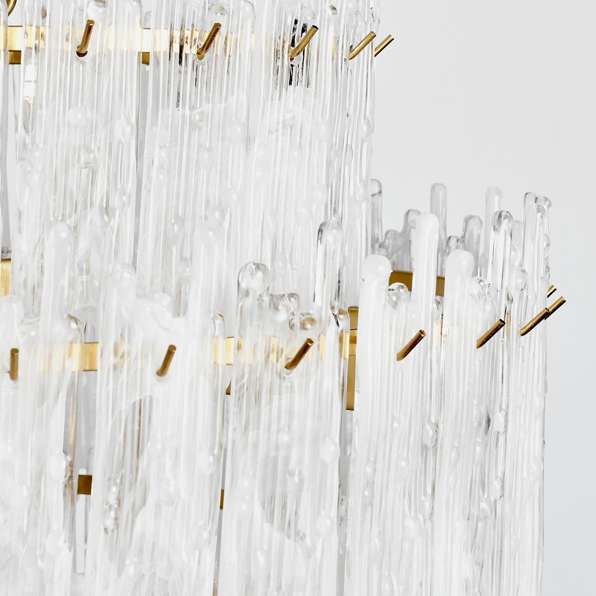 Everly - Chandelier - Clear/White