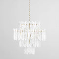Everly - Chandelier - Clear/White